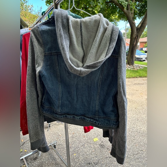 American eagle denim sweater jacket. - Picture 3 of 3